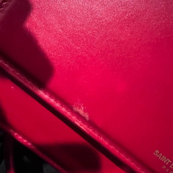 **AUTHENTIC** YSL smooth calfskin Zoe chain bag - Picture 9 of 12